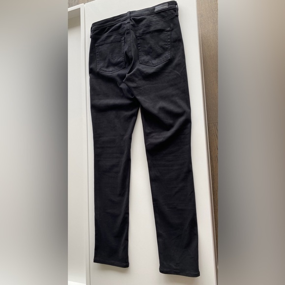 AGOLDE Pima Cigarette Leg Skinny Jean Pants Super Black Size 28R NEW - Picture 5 of 11